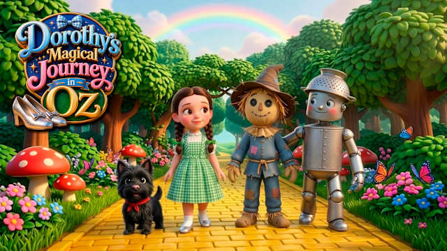 Capa de Dorothy's Magical Journey in Oz