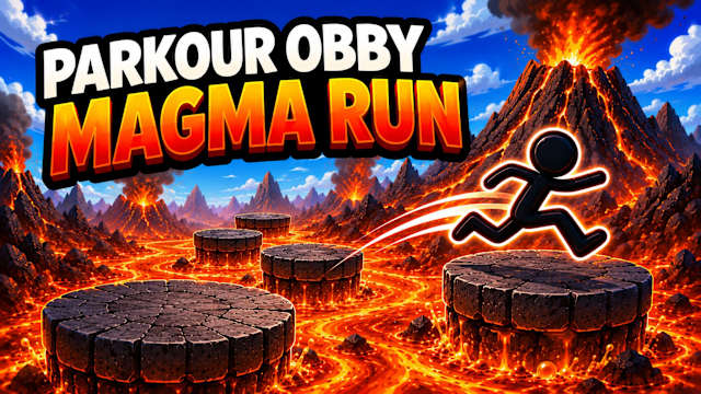 Capa de Parkour Obby: Magma Run