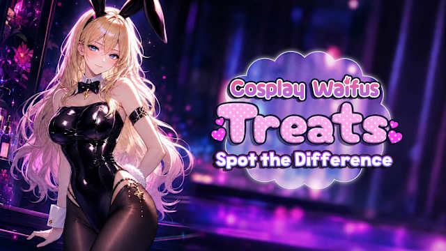 Capa de Cosplay Waifus Treats: Spot the Difference