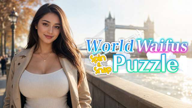Capa de World Waifus: Spin & Snap Puzzle