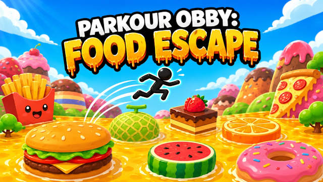Capa de Parkour Obby: Food Escape