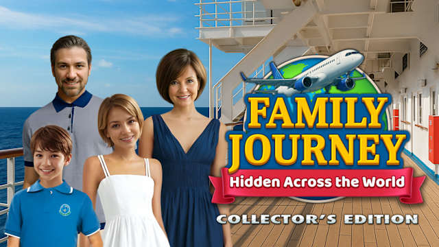 Capa de Family Journey: Hidden Across the World Collector's Edition