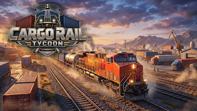Capa de Cargo Rail Tycoon