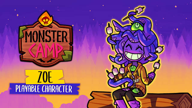 Capa de Monster Camp Character Pack - Zoe