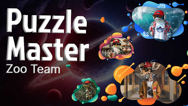 Capa de Puzzle Master: Zoo Team - 10 new puzzles