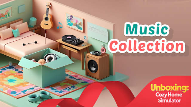 Capa de Unboxing: Cozy Home Simulator Music Collection