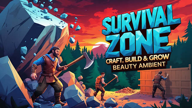 Capa de Survival Zone: Craft, Build & Grow Beauty Ambient