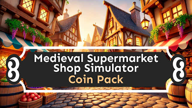 Capa de Medieval Supermarket Shop Simulator Coin Pack