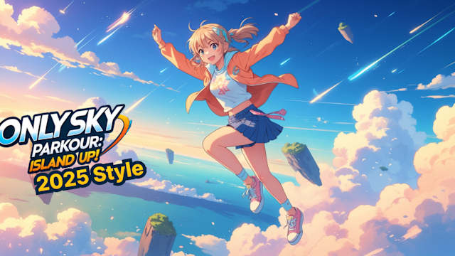 Capa de ONLY Sky Parkour: Island UP! 2025 Style