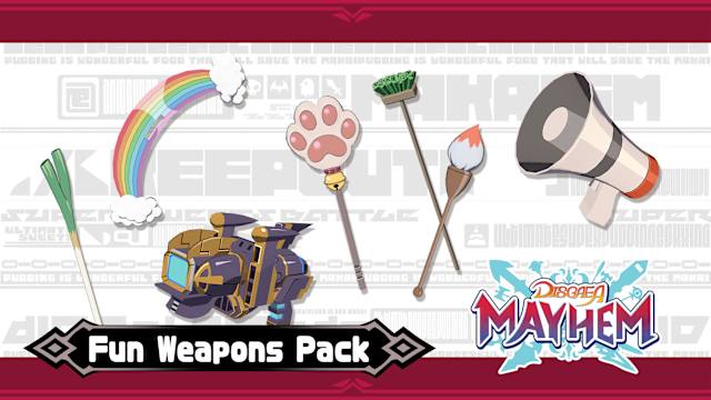 Capa de Disgaea Mayhem - Fun Weapons Pack