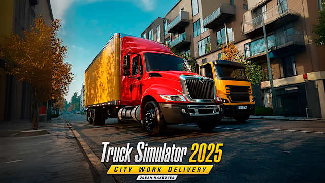 Capa de Truck Simulator 2025: City Work Delivery – Urban Makeover