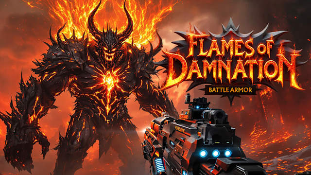 Capa de Flames of Damnation: Battle Armor