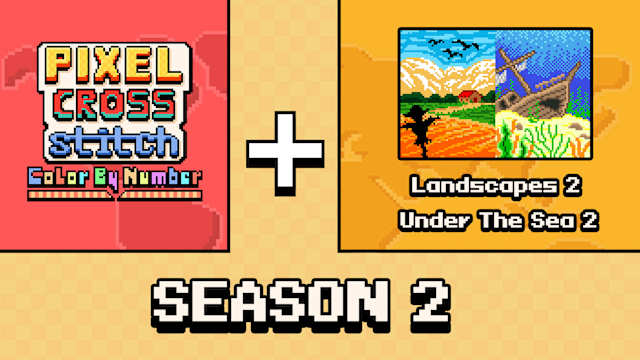 Capa de Pixel Cross Stitch Color by Number: Season 2