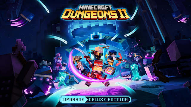 Capa de Minecraft Dungeons II Atualização Deluxe