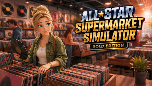 Capa de All-Star Supermarket Simulator Gold Edition
