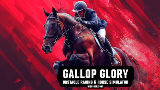 Capa de Gallop Glory: Obstacle Racing & Horse Simulator – Wild Horizons