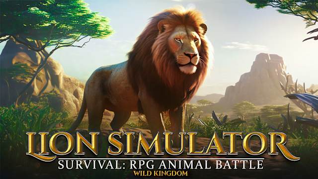 Capa de Lion Simulator Survival: RPG Animal Battle – Wild Kingdom