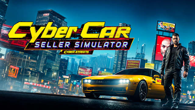Capa de Cyber Car Seller Simulator: Cyber Streets