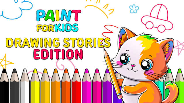 Capa de Paint For Kids Drawing Stories Edition