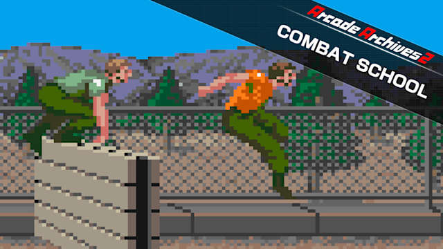 Capa de Arcade Archives 2 COMBAT SCHOOL