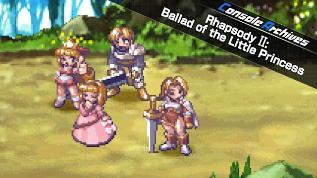 Capa de Console Archives Rhapsody II: Ballad of the Little Princess