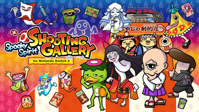 Capa de Spooky Spirit Shooting Gallery for Nintendo Switch 2