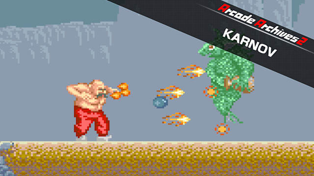 Capa de Arcade Archives 2 KARNOV