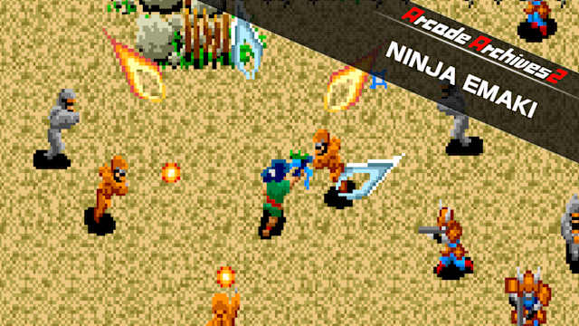 Capa de Arcade Archives 2 NINJA EMAKI