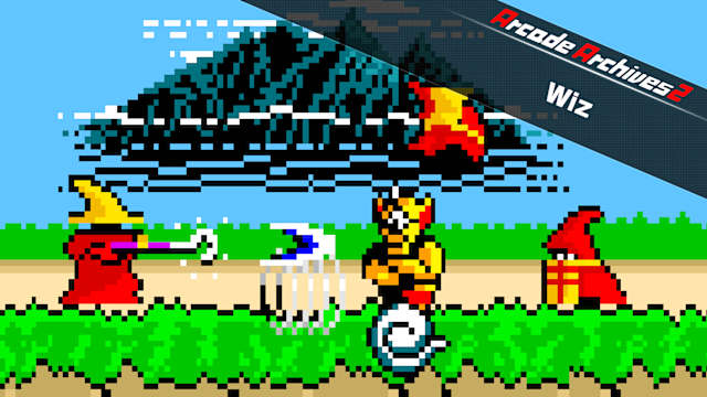 Capa de Arcade Archives 2 Wiz