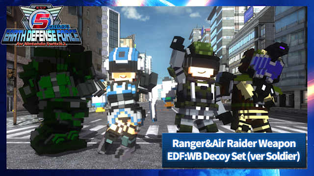 Capa de Ranger&Air Raider Weapon: EDF:WB Decoy Set (ver Soldier)