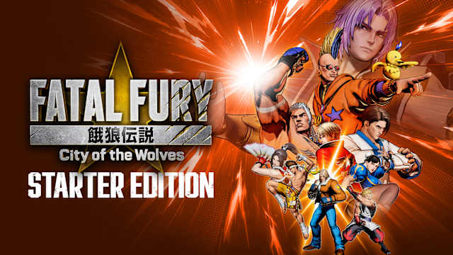 Capa de FATAL FURY: City of the Wolves - Edição STARTER