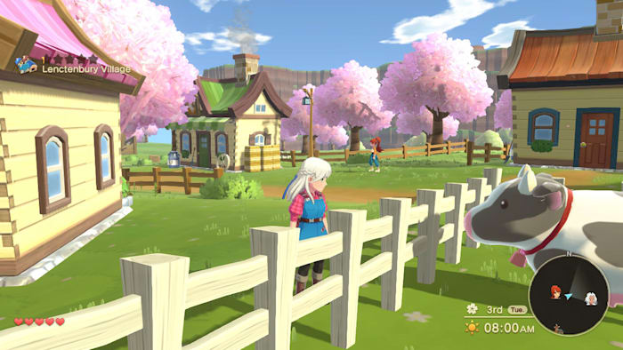 Harvest Moon The Winds of Anthos Switch