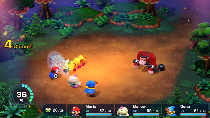 Super Mario RPG Gameplay Image
