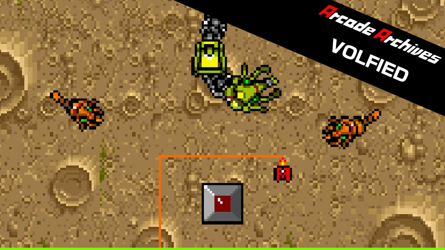 街机博物馆：异形天蚕变|Arcade Archives: Volfied