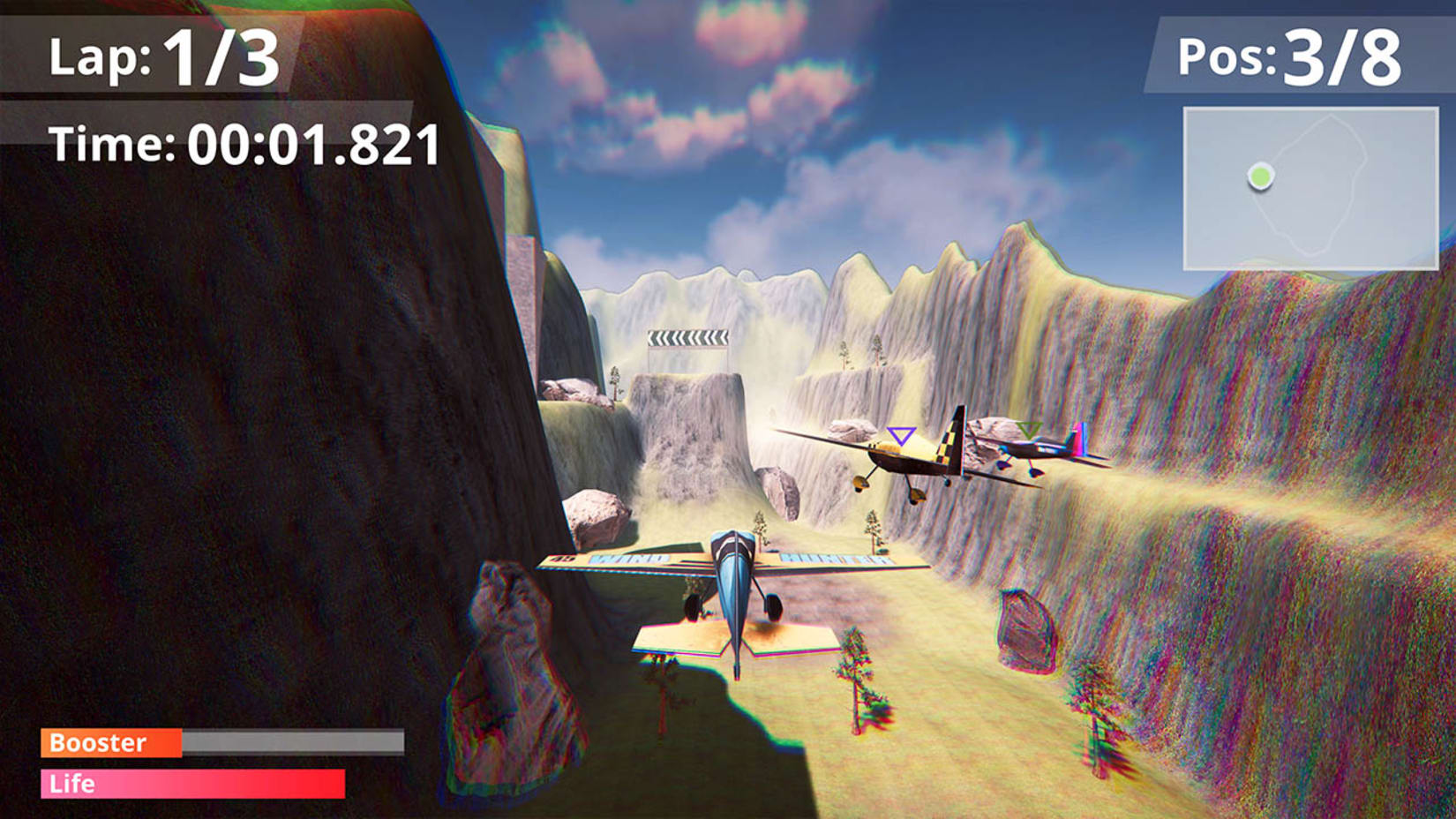 空中赛车：飞行与战斗模拟器-Sky Airplane Racer: Flight &amp; Fight Simulator-游戏截图-好玩客
