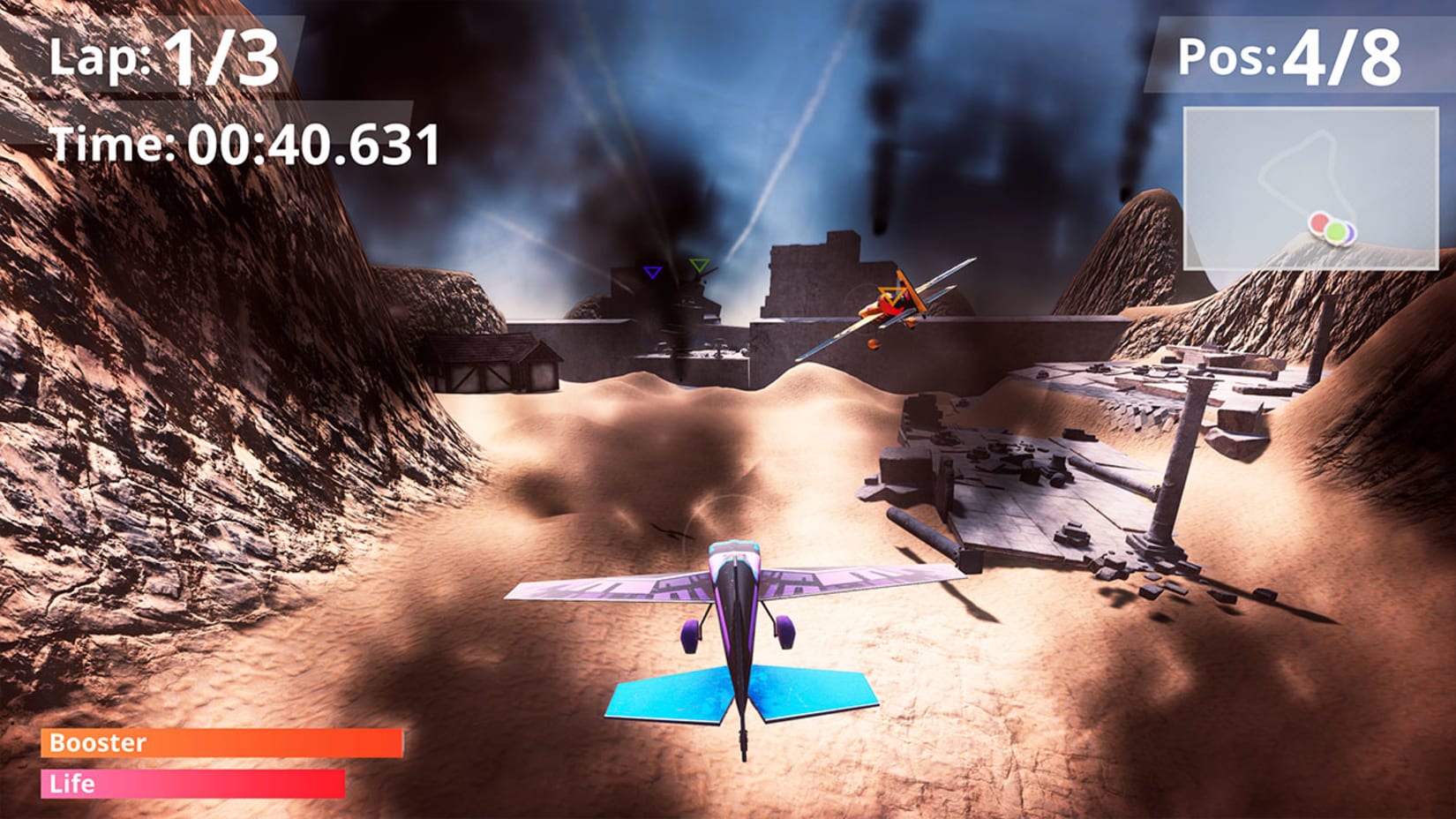 空中赛车：飞行与战斗模拟器-Sky Airplane Racer: Flight &amp; Fight Simulator-游戏截图-好玩客
