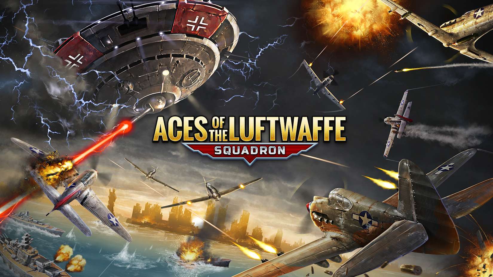 Capa de Aces of the Luftwaffe - Squadron