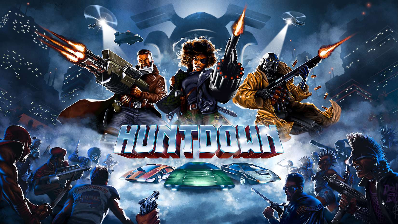 Capa de Huntdown