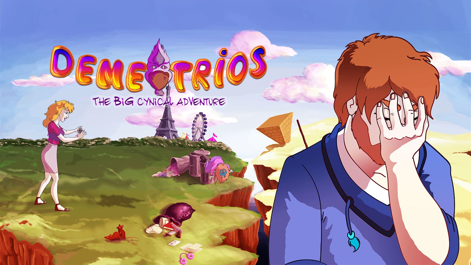 Capa de Demetrios - The BIG Cynical Adventure