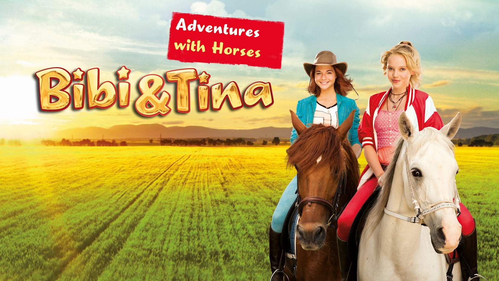 Capa de Bibi e Tina no Campo de Equitação
