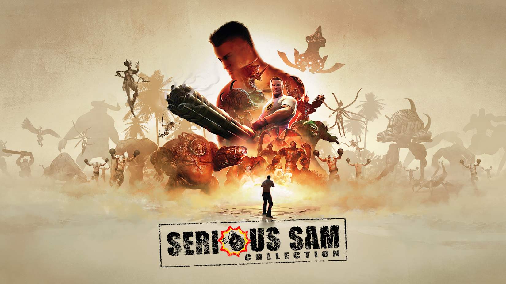 Capa de Serious Sam Collection