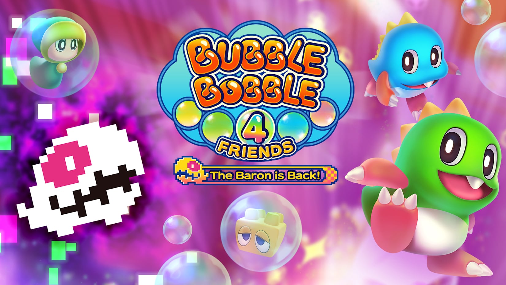 Capa de Bubble Bobble 4 Friends: The Baron is Back!
