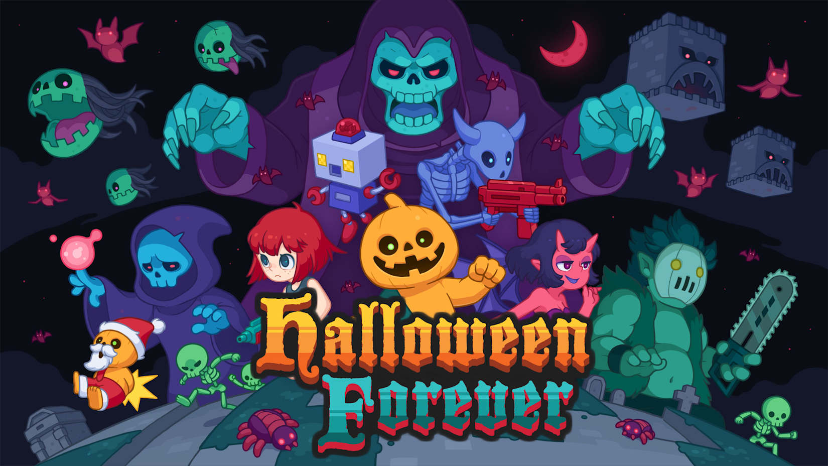 Capa de Halloween Forever