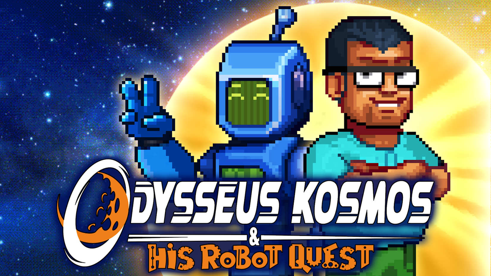 Capa de Odysseus Kosmos and his Robot Quest
