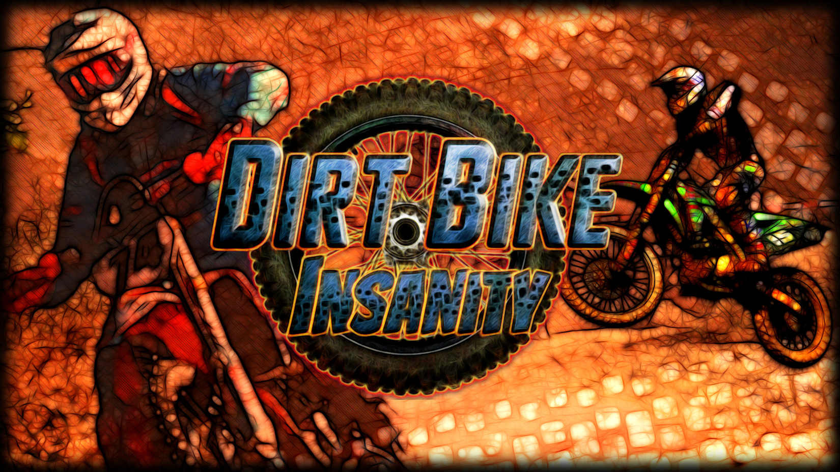 Capa de Dirt Bike Insanity