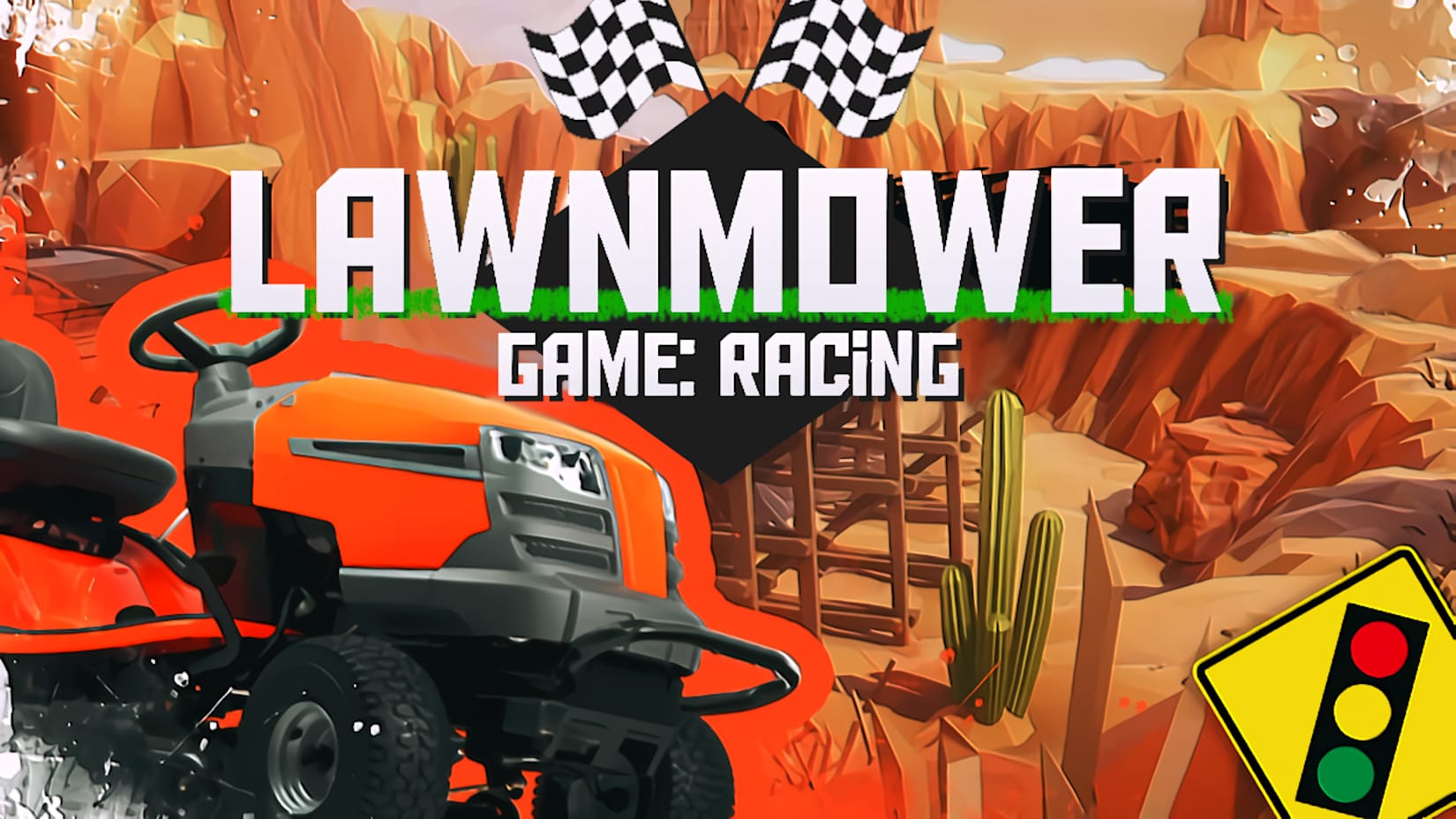 Capa de Lawnmower Game: Racing