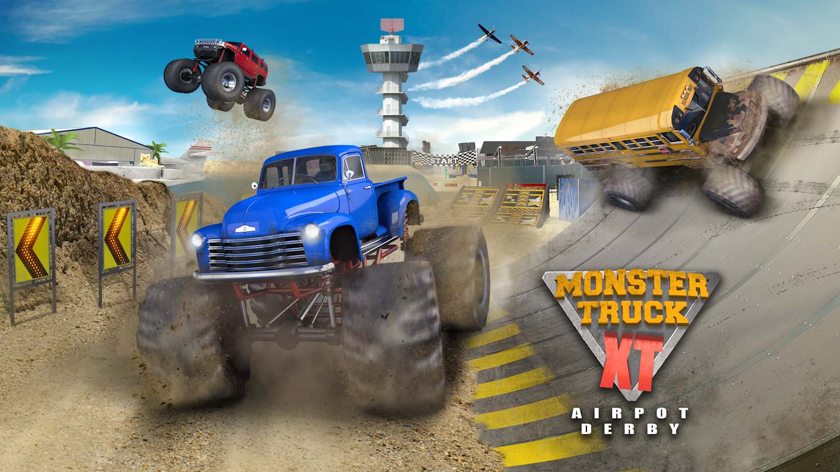Capa de Monster Truck XT Airport Derby