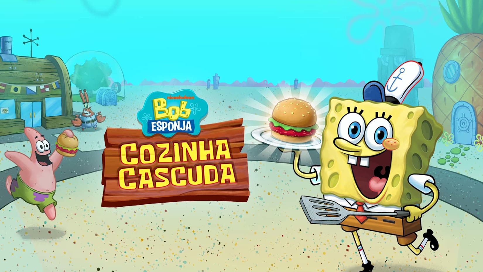 Capa de Bob Esponja: Cozinha Cascuda