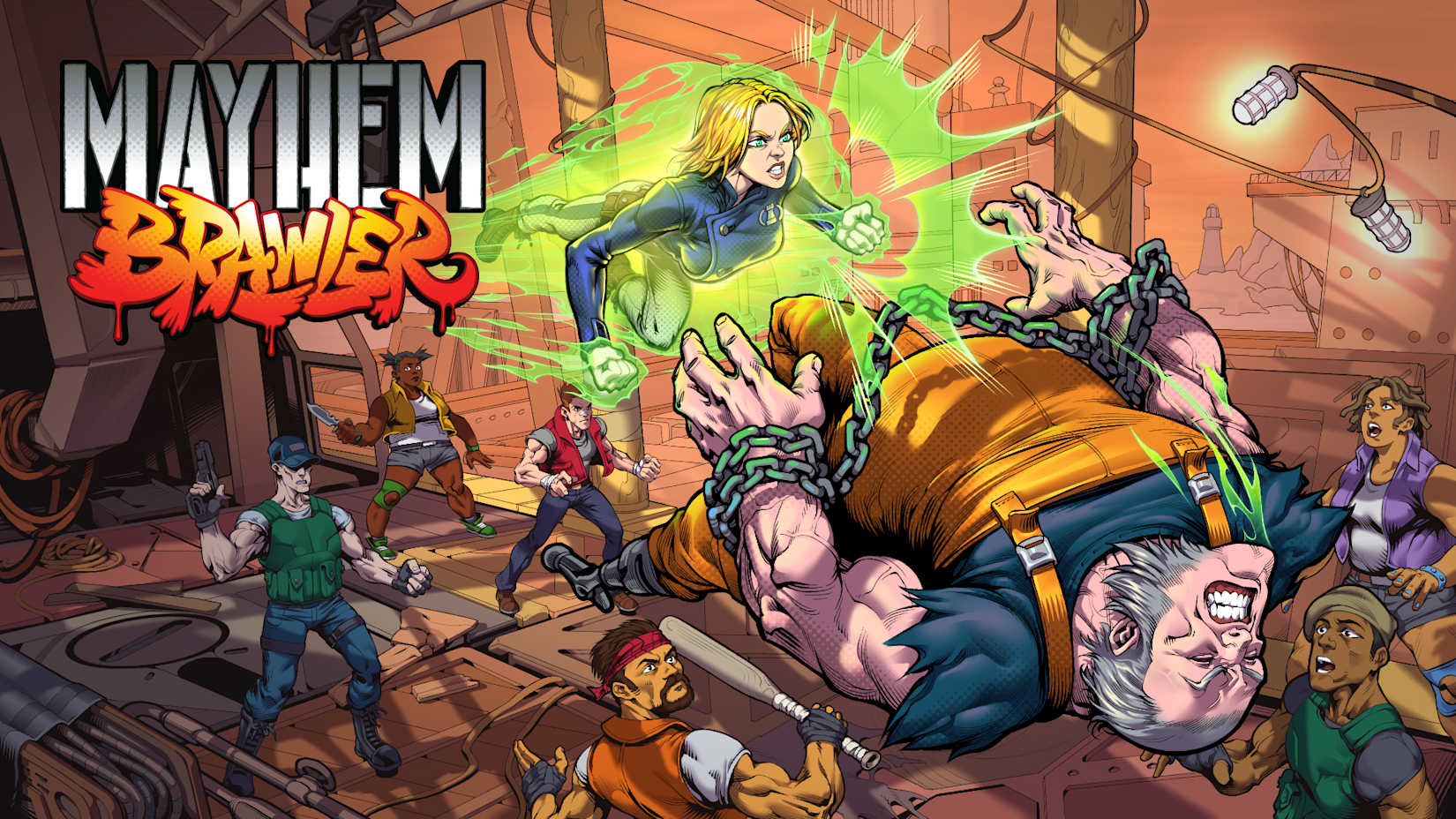 Capa de Mayhem Brawler
