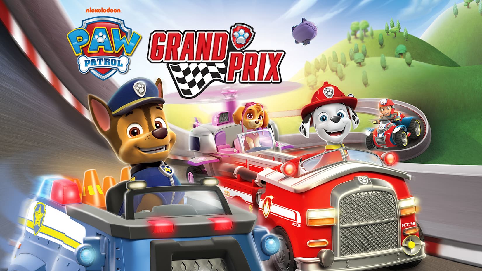 Capa de Patrulha Canina: Grand Prix